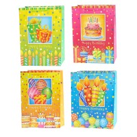 Пакет паперовий 31х40х12 см, в асортименті, TM Leader