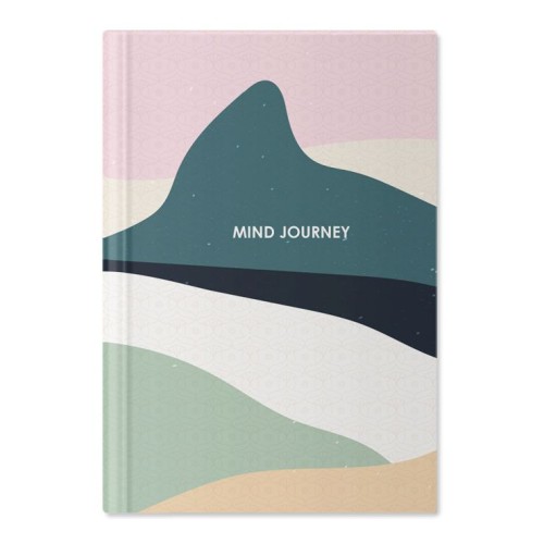 Блокнот А5 на 192 аркуші у клітинку з твердою ламінованою обкладинкою, №4451-8, в асортименті, ТМ Brisk