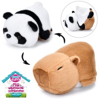 М'яка іграшка-вивертушка «Капібара-панда» 24х20х12 см, у пакеті