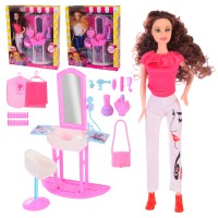 Лялька з аксесуарами, в асортименті, у коробці 33х6,5х28 см