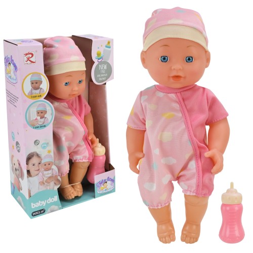 Пупс 30 см п'є та писяє з аксесуарами, у коробці. 19х30х10 см