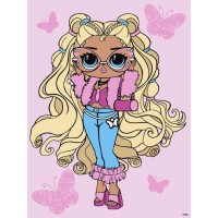 Картина за номерами «L.O.L. Surprise! Tweens Olivia Flutter» 30х40 см, ТМ Ідейка