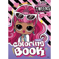 Розмальовка зі стікерами «Tweens Cherry» на 16 сторінок з м`якою обкладинкою 21х29 см, ТМ Ідейка