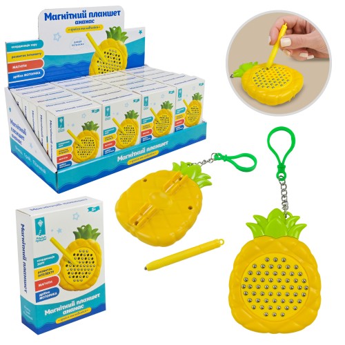 Мозаїка магнітна: дощечка 7,6х2,6х11,5 см та паличка, у коробці 32,2х17,2х12 см