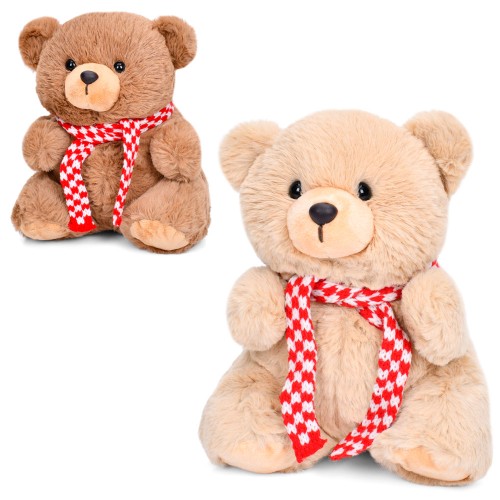 М'яка іграшка «Ведмедик» 20 см, в асортименті, у пакеті