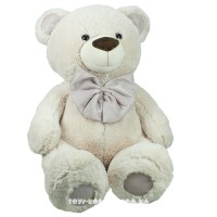 М`яка іграшка «Ведмедик Бублик 3» 115 см, світлий, ПП Копиця
