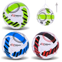 М'яч футбольний «Extreme motion» №5 PU вагою 420 г 32 панелі, у сітці