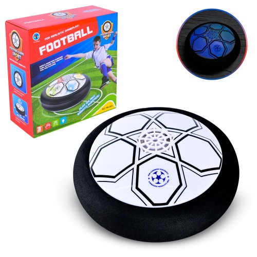 Аерофутбол зі світлом та звуком, на батарейці, у коробці 17,8х17,8х7 см