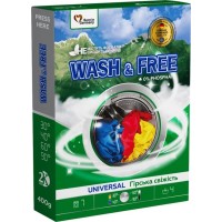 Порошок для прання «Гірська свіжість» універсал 400 г, Wash&Free