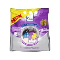 Порошок для прання «Жасмин і лаванда. Intense» універсал 1500 г, Wash&Free