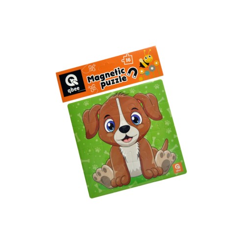 Пазли «Цуценя» магнітні на 16 елементів, у пакеті 23х23 см