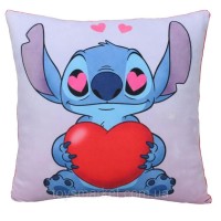 М`яка іграшка-подушка «1» 35х35 см, синя, ПП Копиця