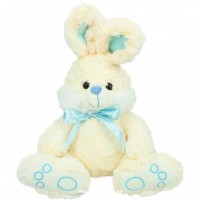 М`яка іграшка «Зайчик 004/7» 38 см музична, ПП Копиця