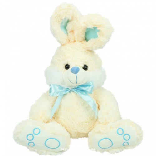 М`яка іграшка «Зайчик 004/7» 38 см музична, ПП Копиця