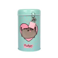 Скарбничка «Pusheen» 13х7,6 см кругла металева, ТМ Yes