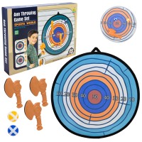 Дартс 56 см, 2 м'ячі та 3 сокири по 16 см, у коробці 26,5х4х21 см