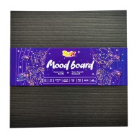 Лепорелло «Moodboard» 17х17 см з 6 аркушів 240 г/м2, Rudix