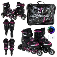 Ролики розміром 34-37 з колесами PU, світяться