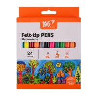 Фломастери «Orange Line» на 24 кольори, ТМ Yes