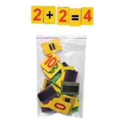 Набір магнітних цифр у пакеті