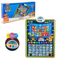 Плакат навчальний «Абетка Paw Patrol» 45х60 см з українською та англвйською озвучкою, у коробці 46,5х5х21,5 см.