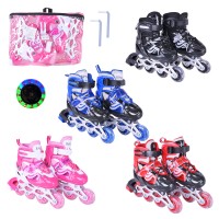 Ролики розміром 30-34 з колесами PVC, світяться, в асортименті