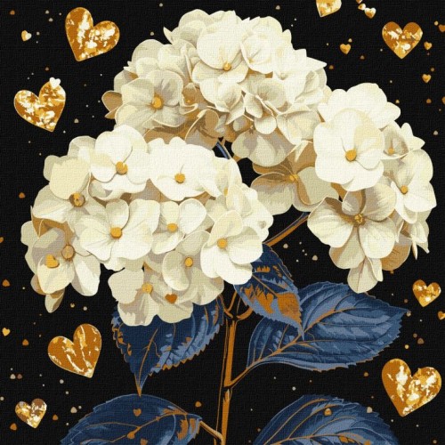 Картина за номерами «Чудові квіти» 40х40 см, ТМ Ідейка