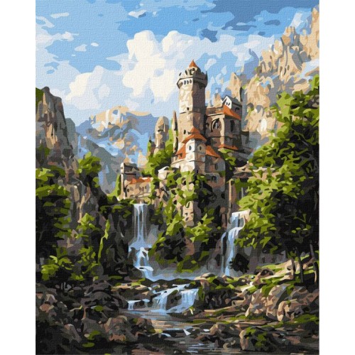 Картина за номерами «Таємниці скель» 40х50 см, ТМ Ідейка