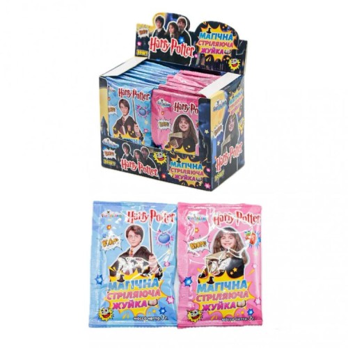 Жуйка «Harry Potter» магічна стріляюча 7 г, в асортименті