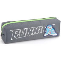 Пенал 21х4,5х6 см сірий, ТМ Мандарин