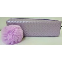 Пенал 21х4,5х6 см фіолетовий, ТМ Мандарин