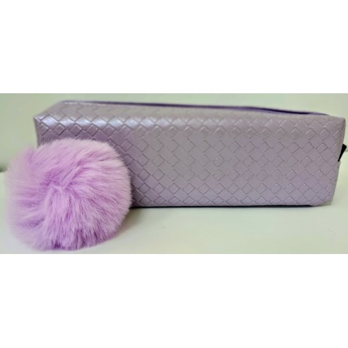 Пенал 21х4,5х6 см фіолетовий, ТМ Мандарин