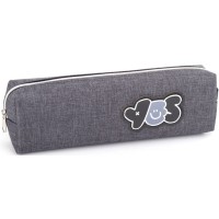 Пенал 21х4,5х6 см сірий, ТМ Мандарин