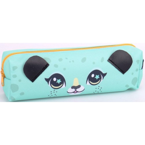 Пенал 21х4,5х6 см блакитний, ТМ Мандарин