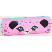 Пенал 21х4,5х6 см рожевий, ТМ Мандарин