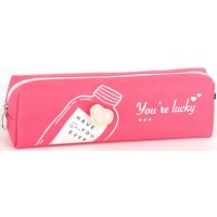 Пенал 21х4,5х6 см червоний, ТМ Мандарин