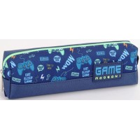 Пенал 21х4,5х6 см синій, ТМ Мандарин