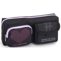 Пенал 20х4,5х8,5 см фіолетовий, ТМ Мандарин