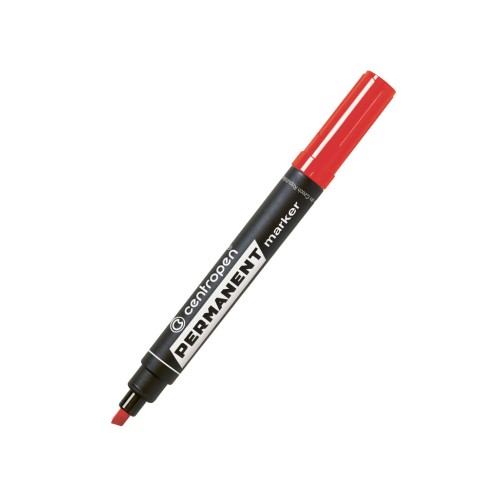 Маркер пермонентний скошений 4,6 мм, червоний, ТМ Centropen