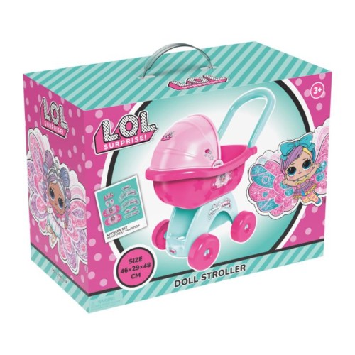 Візочок для ляльки «L.O.L. Surprise! We Believe in Fairies» 46х29х48 см, у коробці 37х27,5х19,5 см, ТМ Технок