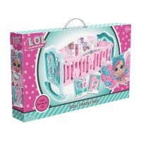 Колиска «L.O.L. Surprise! Ми віримо в феї» 45х34х27 см з комплектом постільної білизни, у коробці 52х31х8 см, ТМ Технок