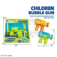 Мильні бульбашки «Пістолет» на батарейці, в асортименті, у коробці 20х9х19,5 см