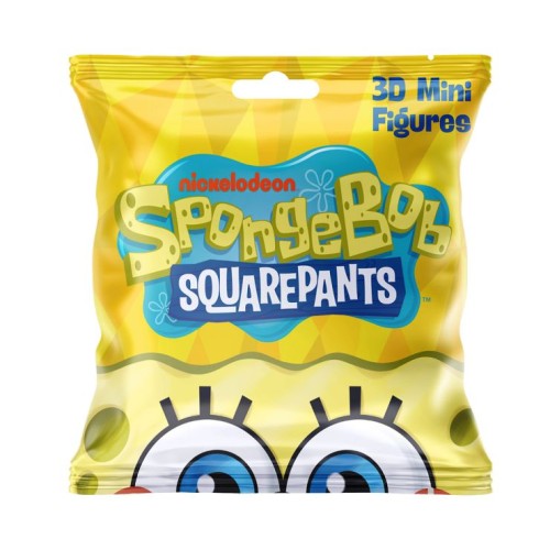 Колекційна фігурка-сюрприз «SPONGEBOB.Губка Боб» 4 см, в асортименті, у пакеті 13х3х13