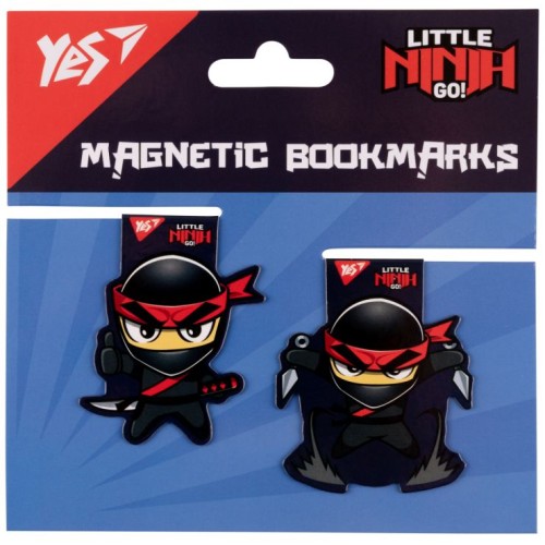 Закладки магнітні «Ніндзя» 2 штуки, ТМ Yes
