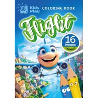 Розмальовка «Flight» А5 на 8 аркушів на скобі, ТМ Мандарин