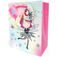 Пакет паперовий «Принцеса» 18х23х10 см, ТМ Мандарин