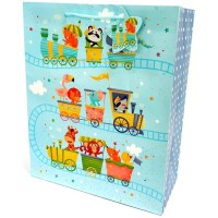 Пакет паперовий «Друзі» 26х32х12 см, ТМ Мандарин