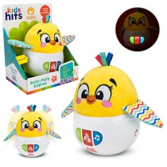 Неваляшка «Курчатко» музична з м'якіими тканинними частинами, співає, у коробці, Kids Hits