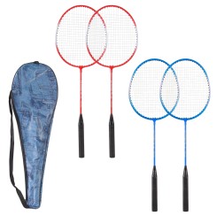 Бадмінтон: 2 ракетки, в асортименті, у чохлі 65 см
