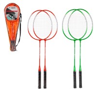 Бадмінтон: 2 ракетки, у чохлі 65 см